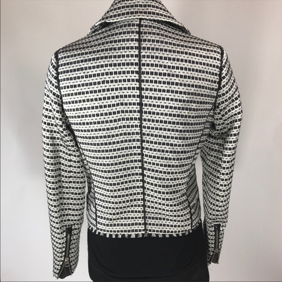 Dolce vita white and black pattern jacket - Picture 2 of 2